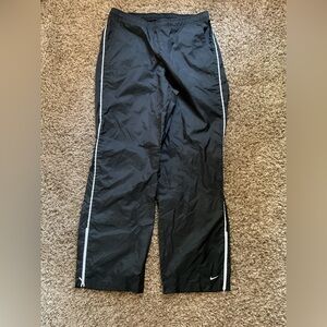 Nike Black Pants with White Accents